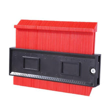 Load image into Gallery viewer, 5 Inch Contour Duplication Gauge Plastic Copy Irregular Shapes For Perfect Fit Easy Cutting Profile Carpenter Tools