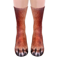 Load image into Gallery viewer, Animal Paw Socks (One Size Fits All)