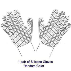 Magic Silicone Scrubbing Gloves